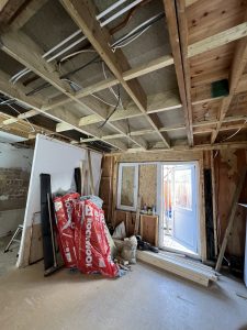 A room being renovated