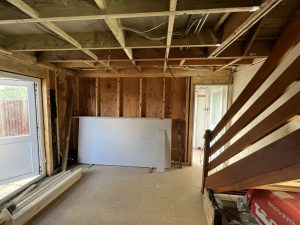 A home building site