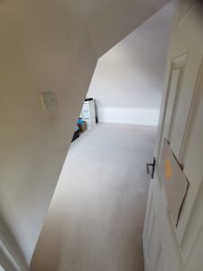 A doorway into a loft room